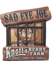 Knott's Berry Farm Sad Eye Joe Collectible Pin