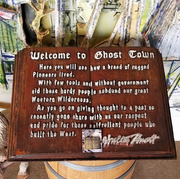 Knott's Berry Farm Welcome to Ghost Town Book Collectible Pin