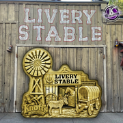 Knott's Berry Farm Livery Stable Collectible Pin
