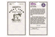 Knott's Berry Farm Burro Ride Collectibe Pin