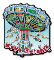 Knott's Berry Farm Waveswinger Collectible Pin