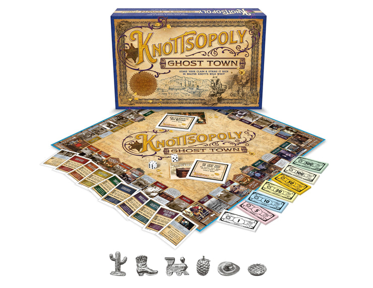 Knottsopoly Ghost Town Board Game