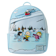 PEANUTS® Loungefly Charlie Brown and Friends Ice Skating Mini Backpack
