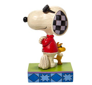 PEANUTS® by Jim Shore Enesco Snoopy Joe Cool and Woodstock Figurine