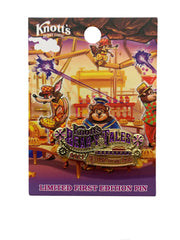 Knott's Berry Farm Bear-y Tales 2021 Return to the Fair Ride Pie Collectible Pin